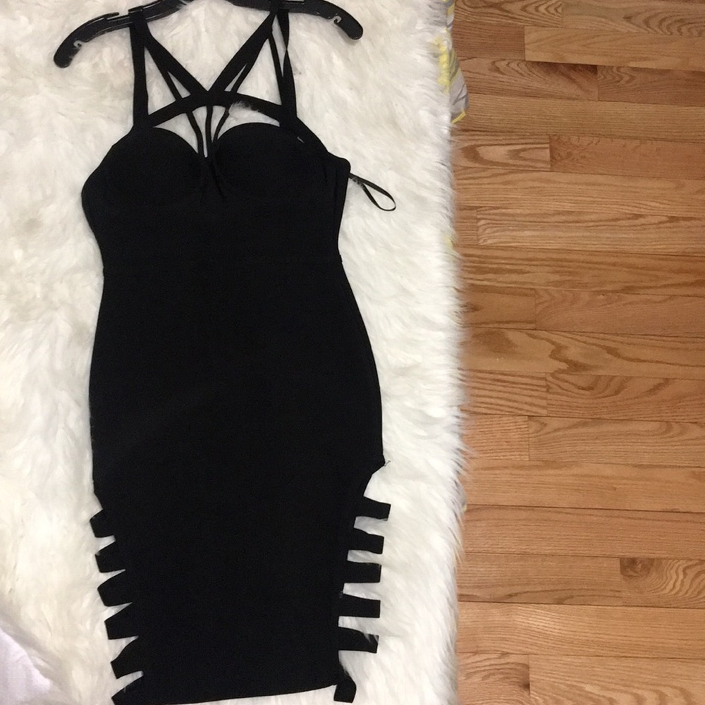 Black body con dress.